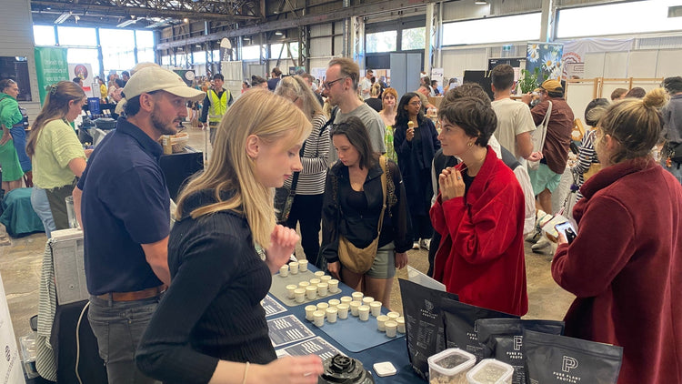 Pure Plant Protein at the Vegan Market Melbourne