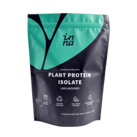 Bag of Inna Protein Isolate on a white background