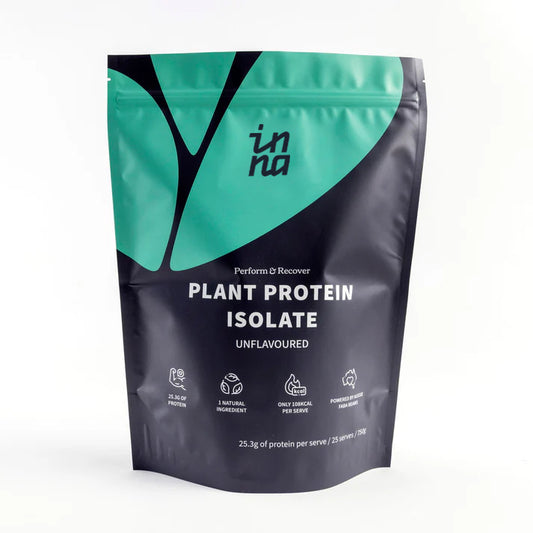 Unflavoured Inna Protein Powder, made from Australian grown faba beans.
