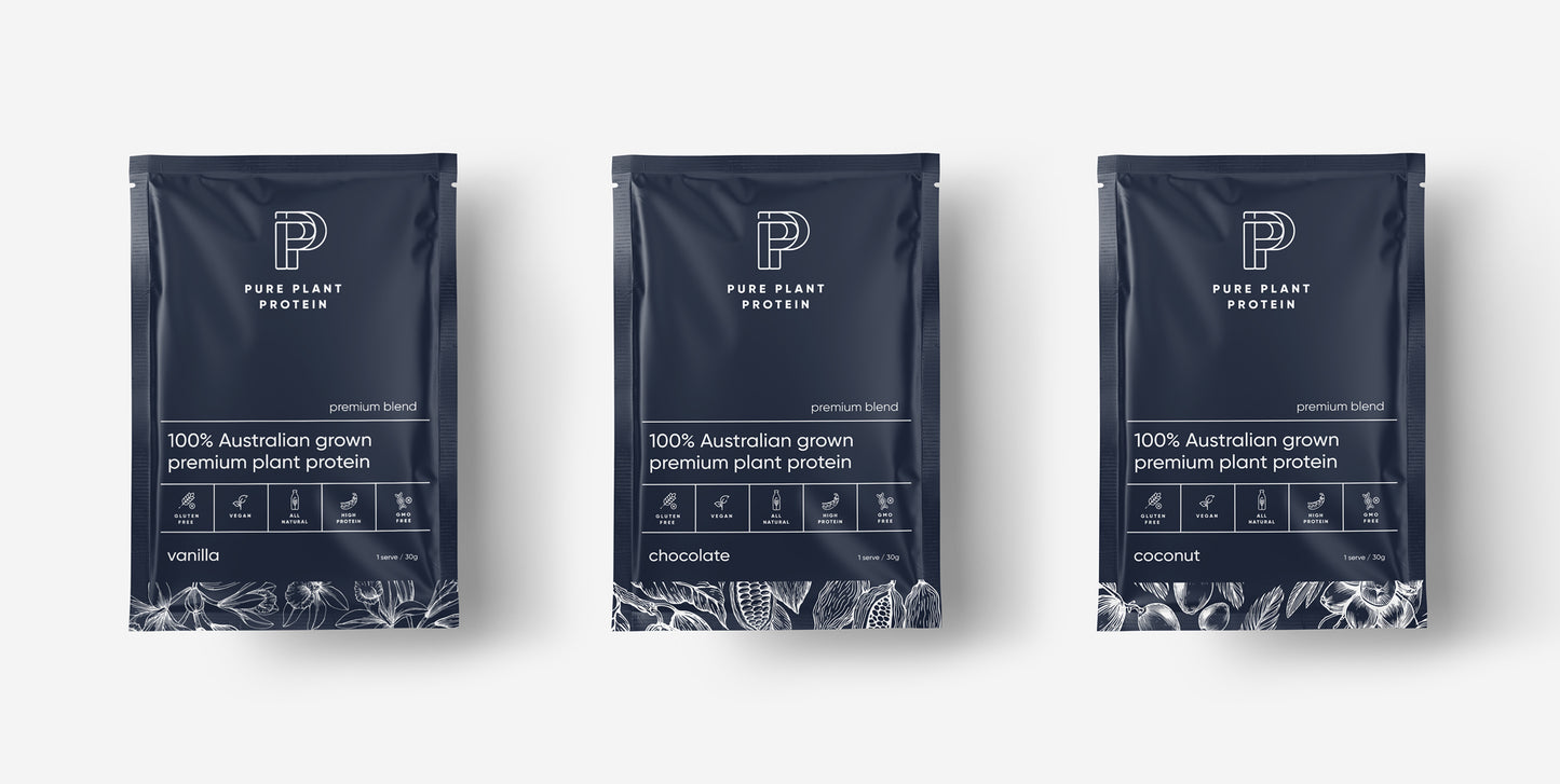 3 Flavour sample pack